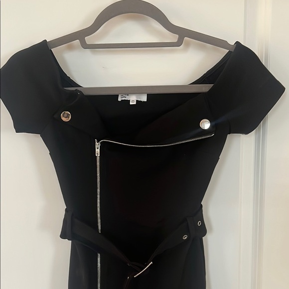 by the way. Black and White Bodycon Mini Dress - Picture 3 of 5